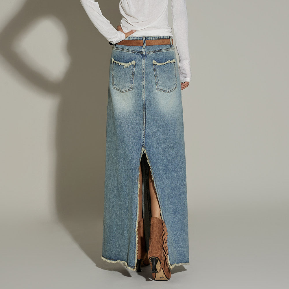 SK3062 Denim Skirt