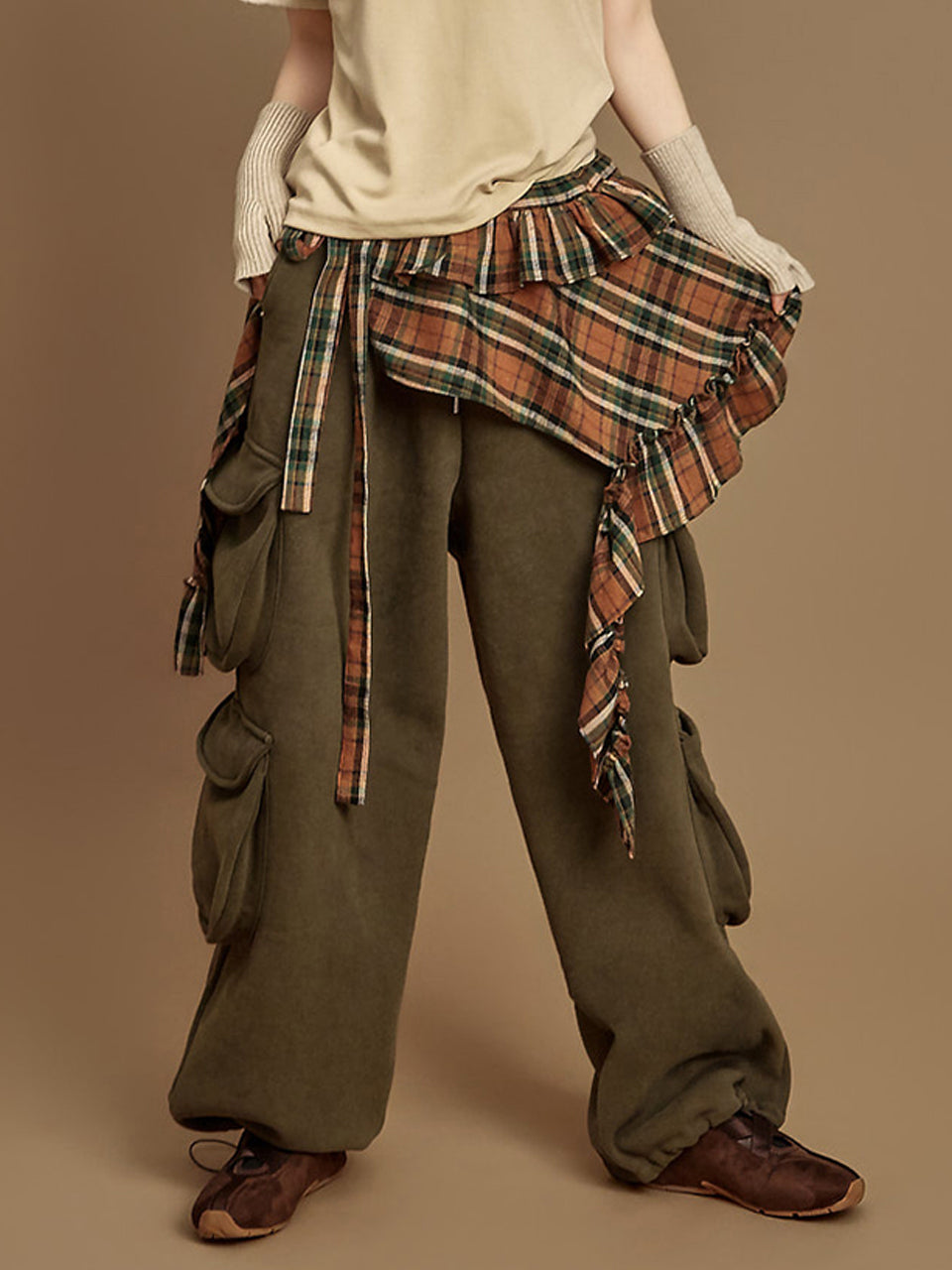 SK3115 Check Skirt