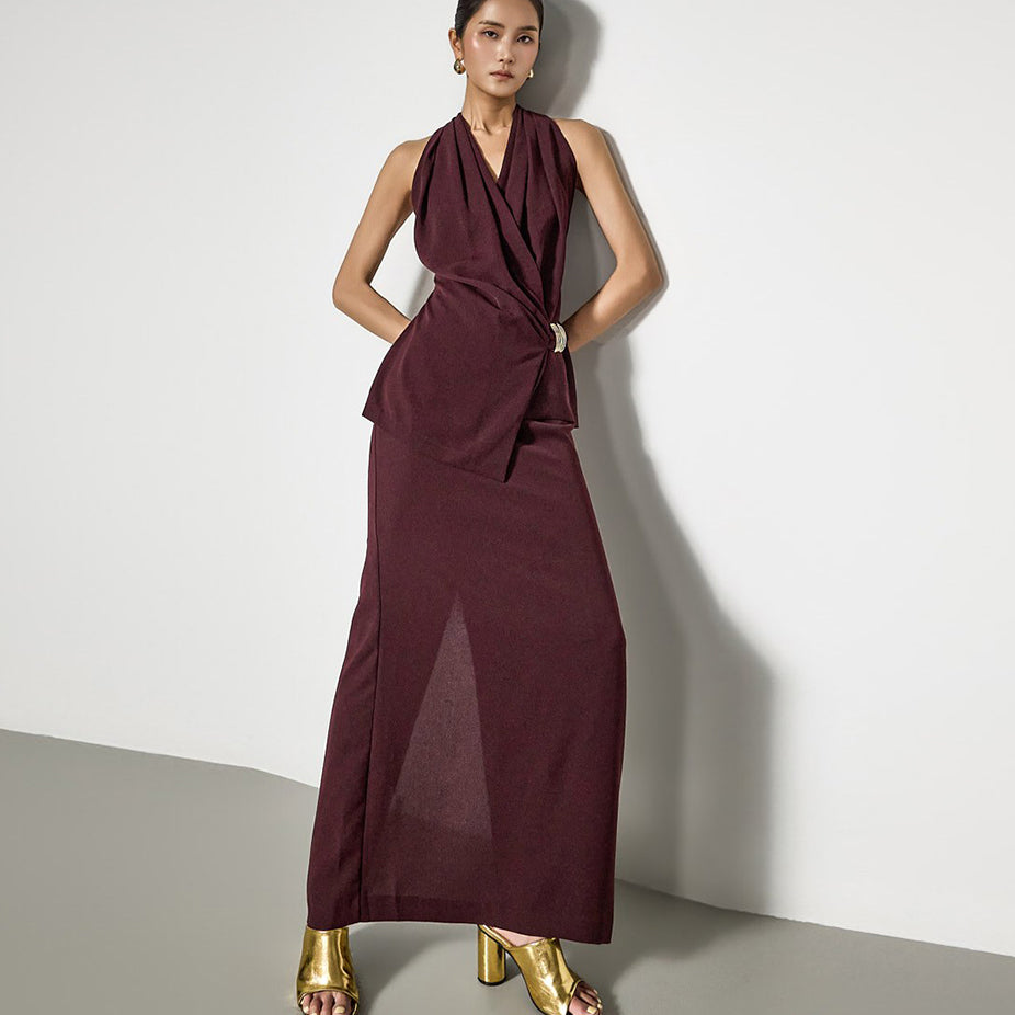 SK9309 H-Line Pencil Skirt
