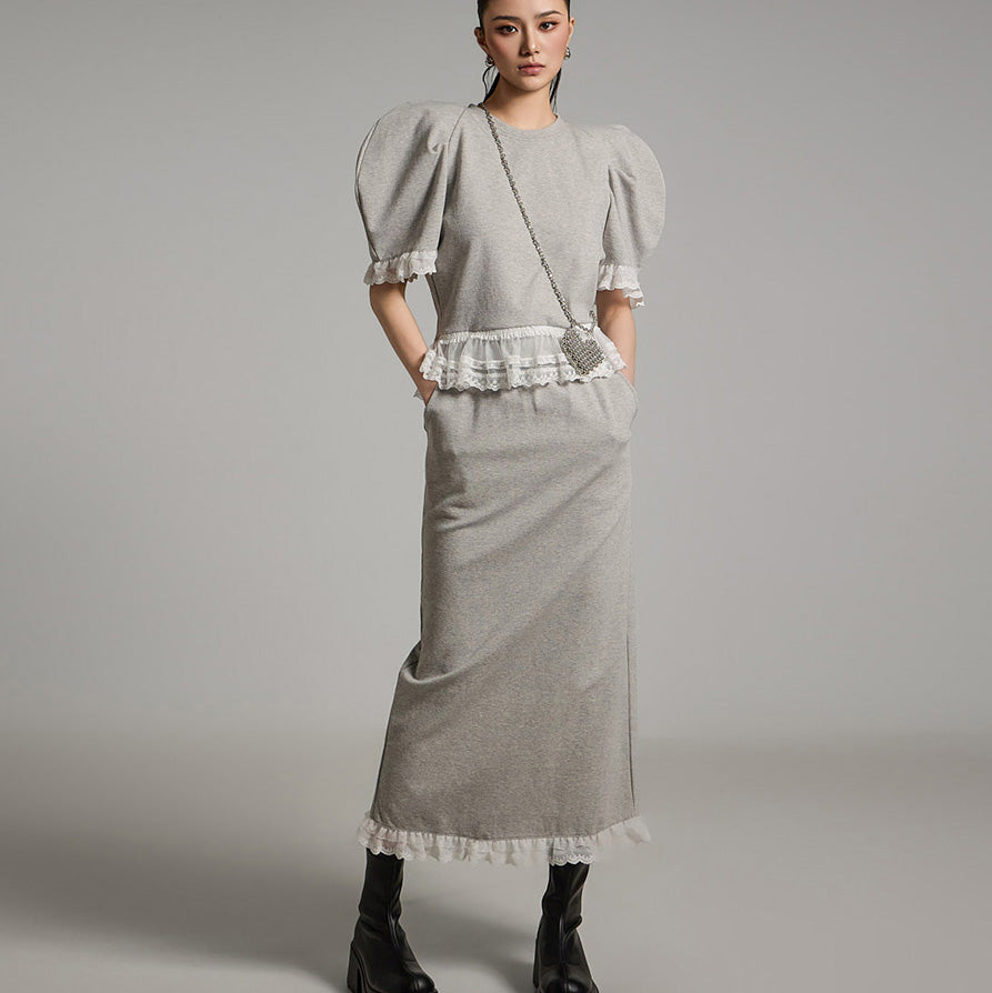 TP2075 Sweatshirt and skirt set