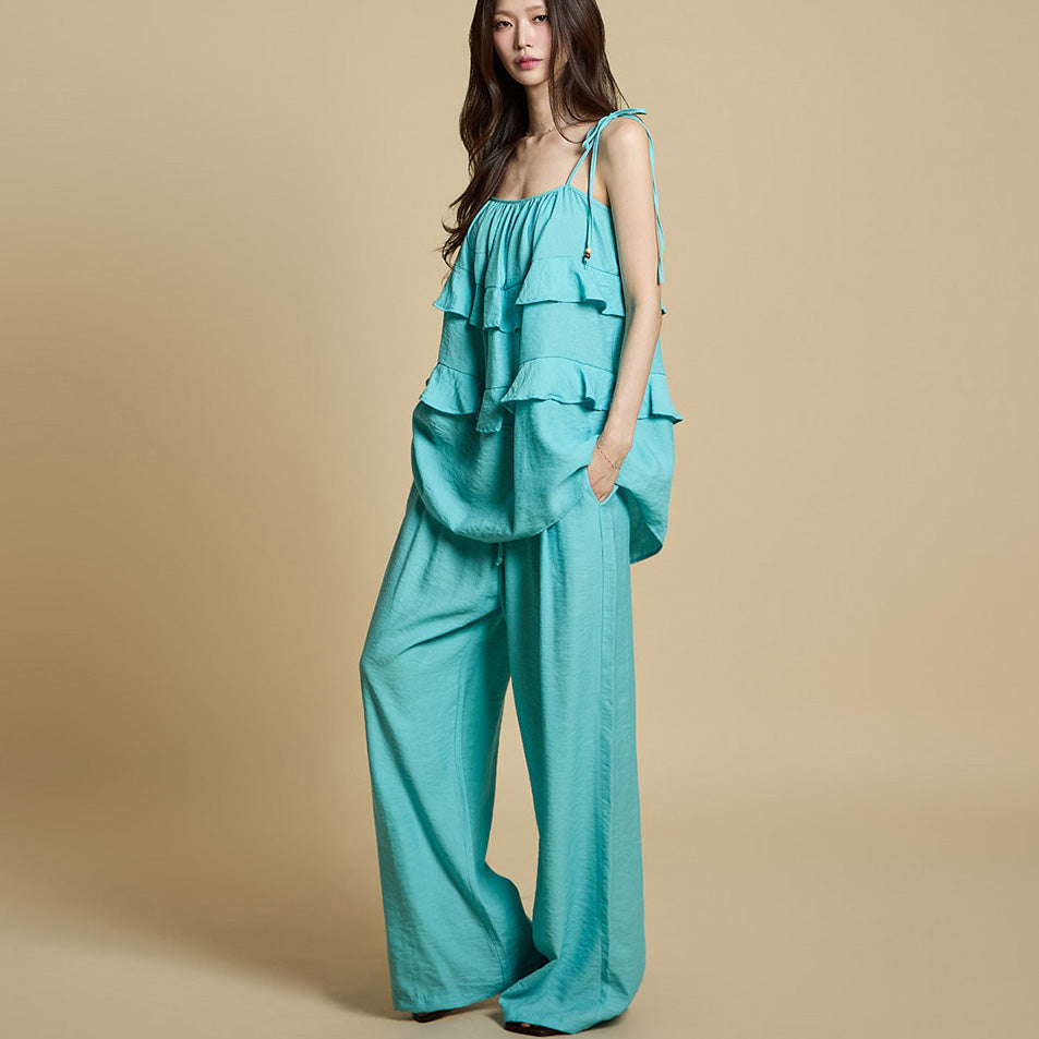TP2172 Sleeveless top and pants set