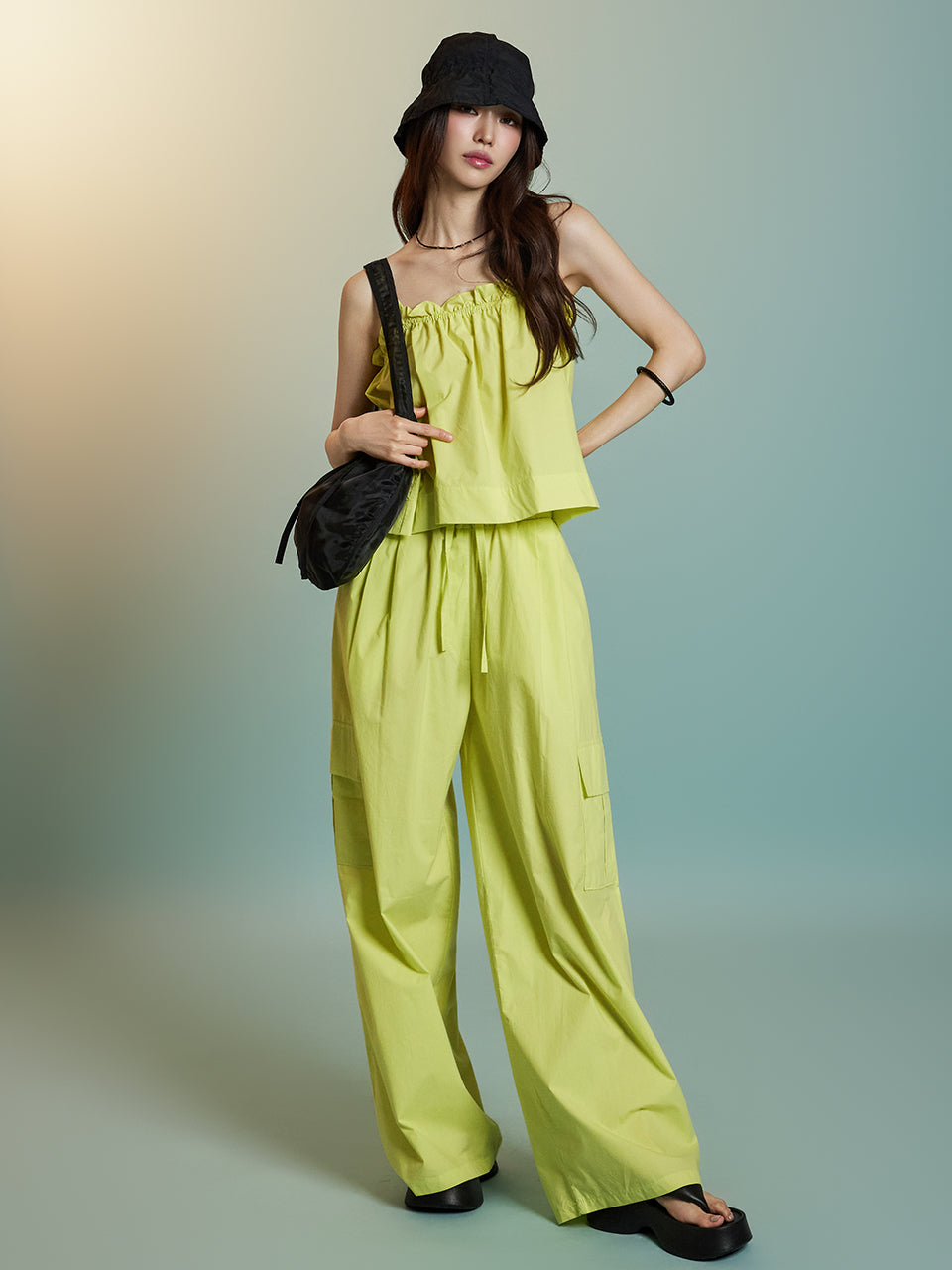 D5649 Breeze Cargo Two-Piece Set