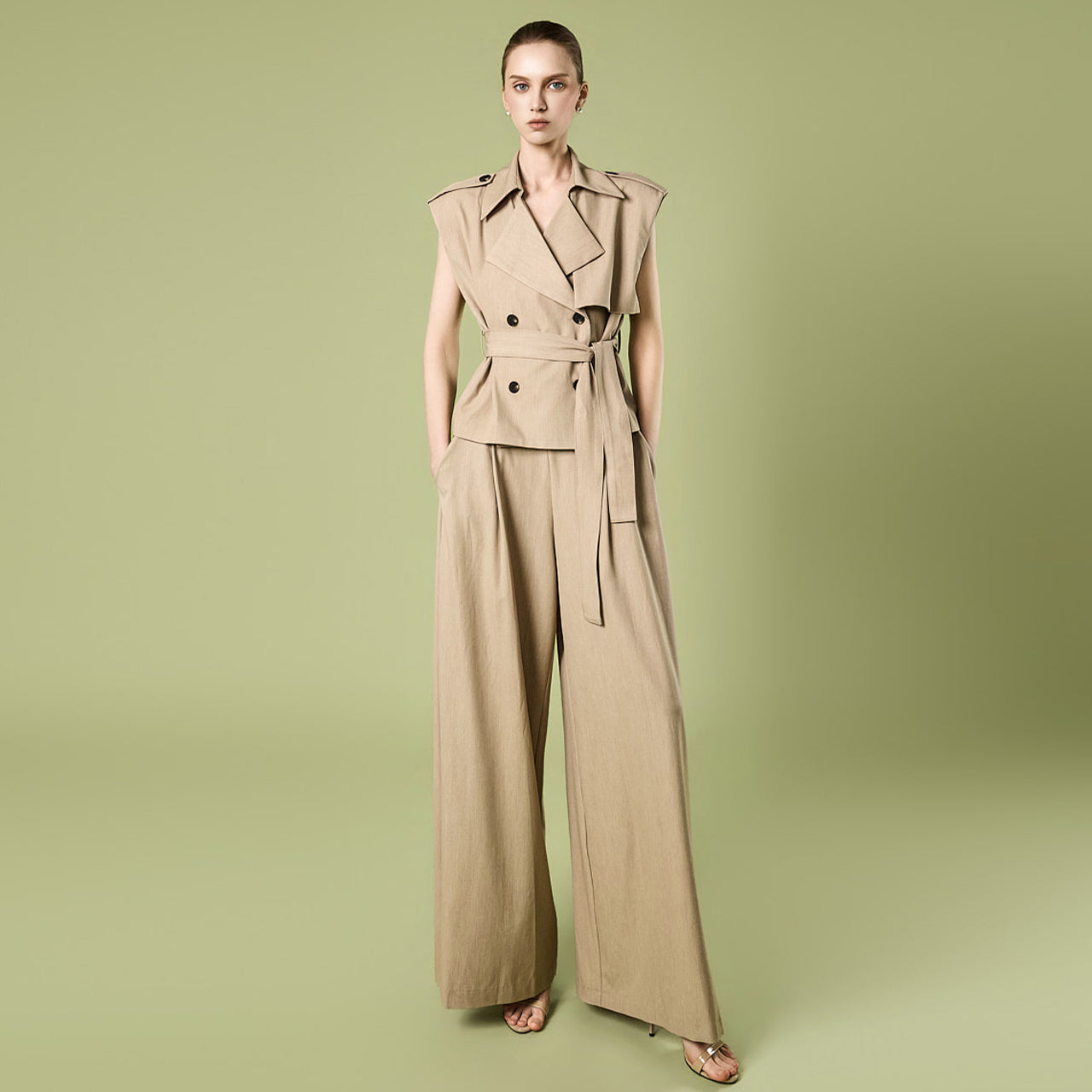 TP2417 Vest and Slacks Set