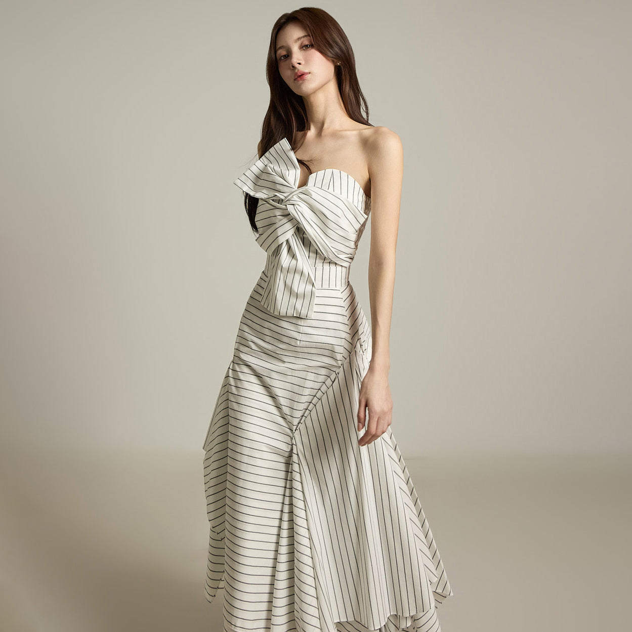 TP9150 Striped Bustier and Skirt Sets