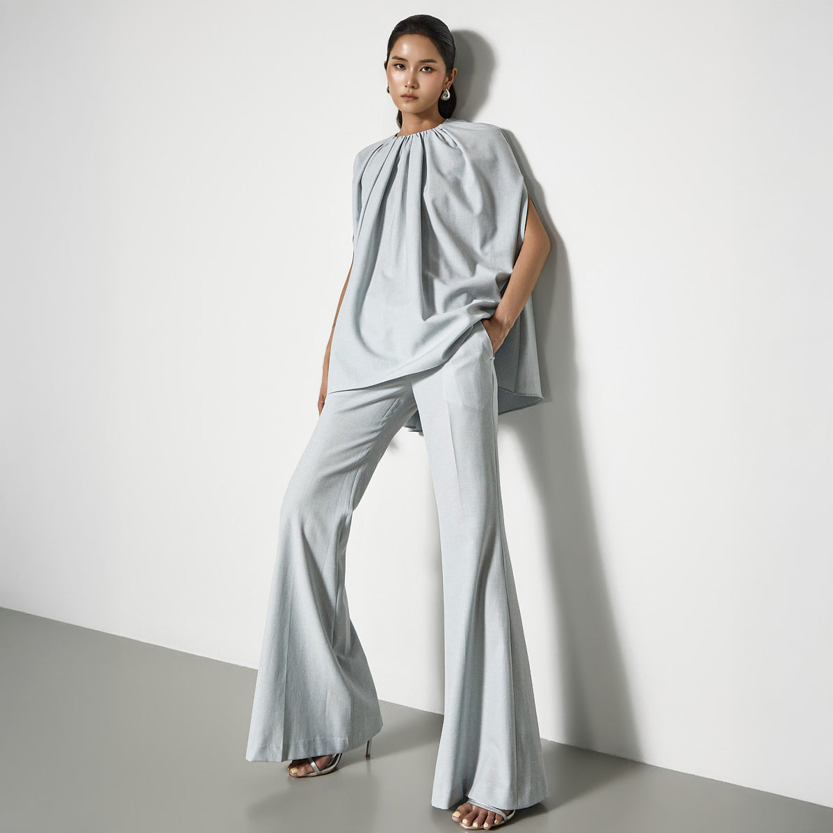 TP9212 Blouse and Slacks Set