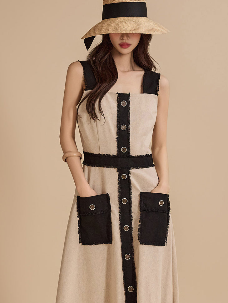 D5010 Fringe Dress