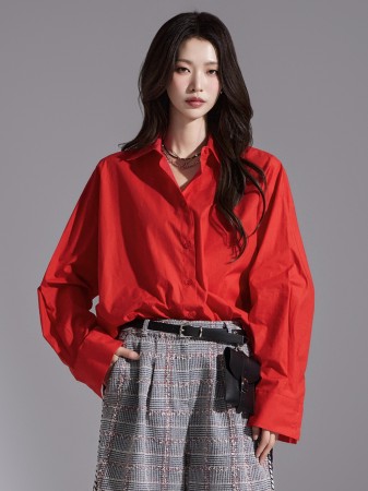 S612 寬鬆版型 衬衫 Korea