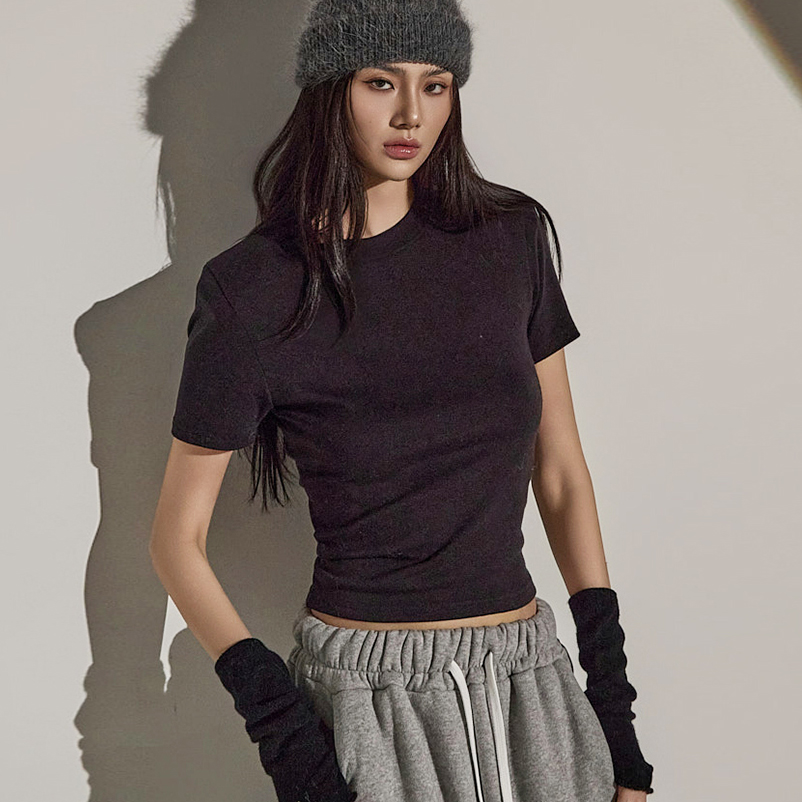 E3674 基本款短袖上衣