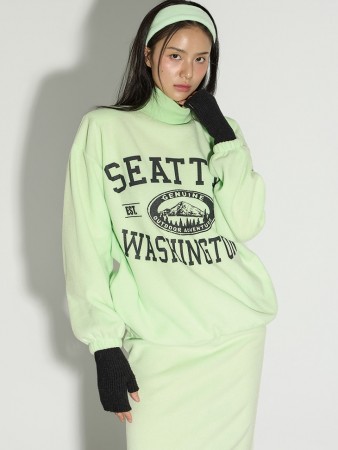 E4066 髮帶 组合 加絨上衣 Korea