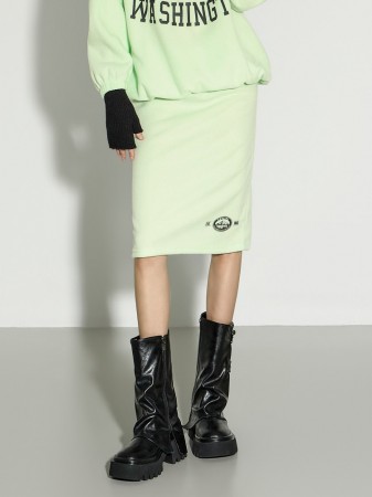 SK3137 加絨 裙 Korea