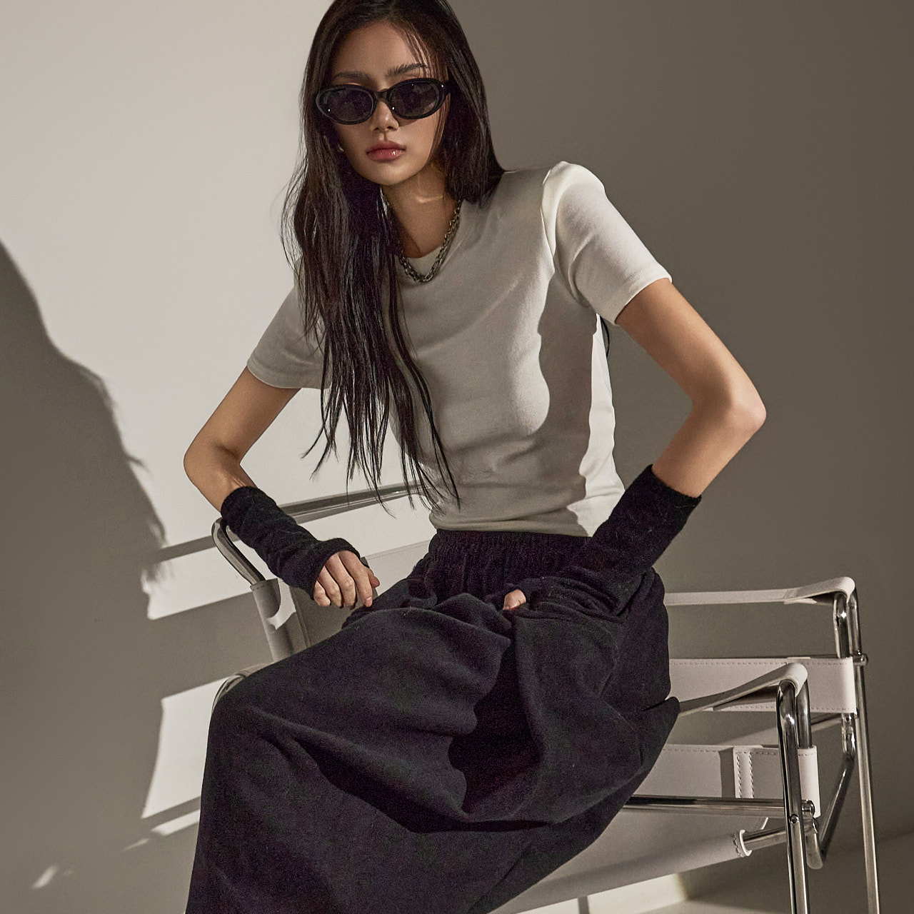 E3674 基本款短袖上衣