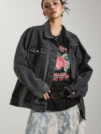 J2653 牛仔夹克 Korea