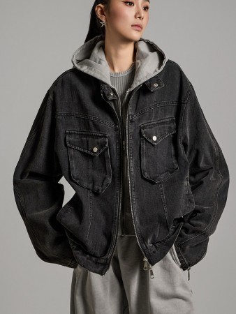J2684 牛仔夹克 Korea
