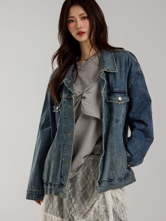 J2653 牛仔 夾克 Korea
