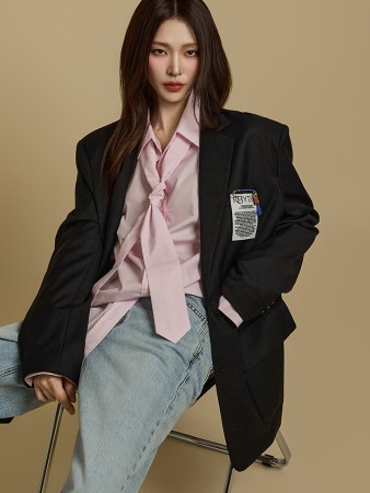 J2719 胸針 组合 夾克 Korea