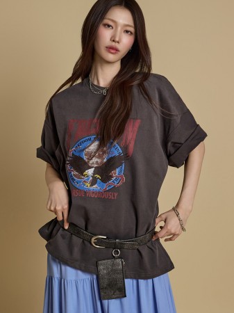 E3769 印花上衣 Korea