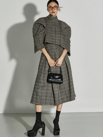 TP9189 夾克裙子套装 Korea