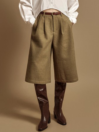 P3672 百慕大毛料裤子 Korea