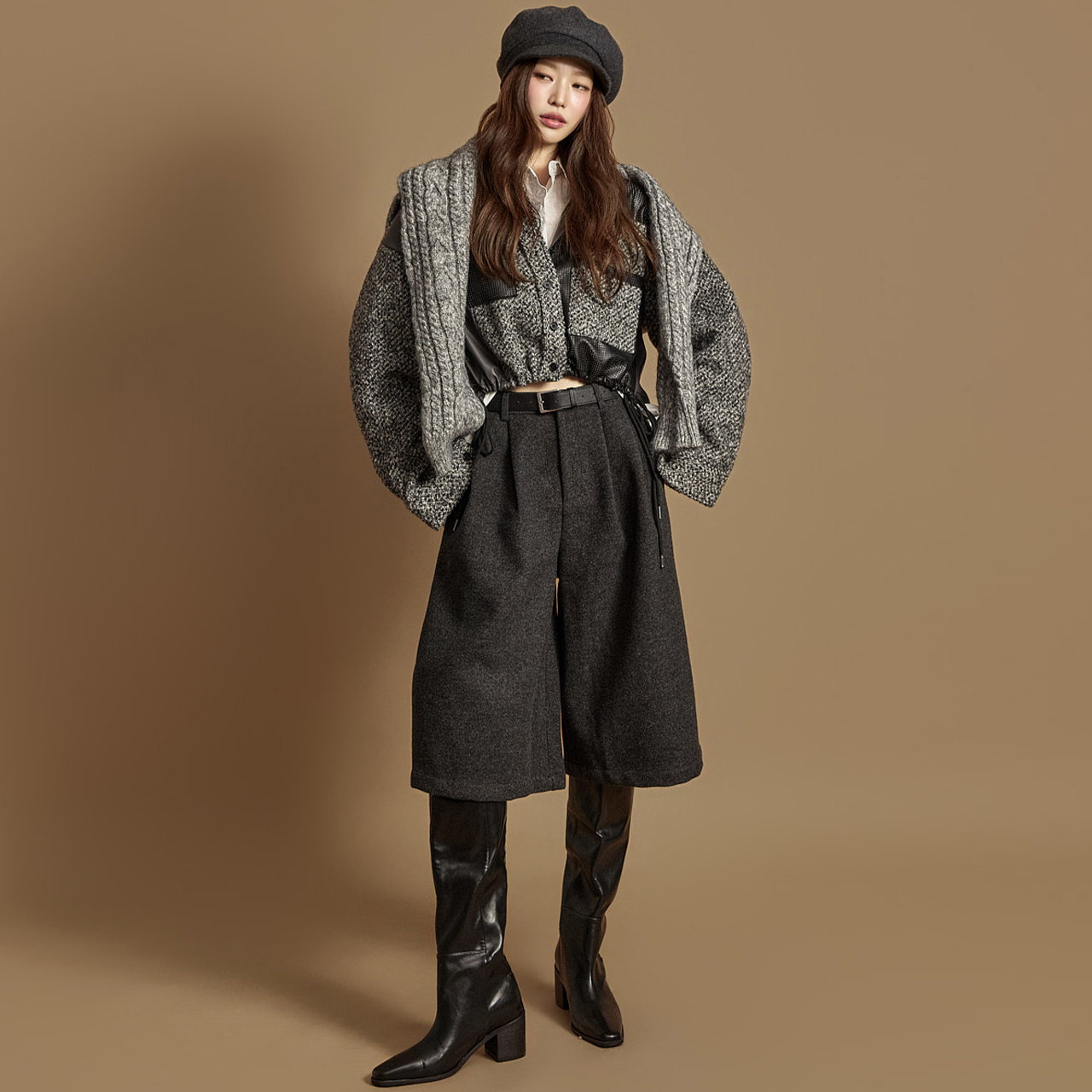 P3672 百慕大毛料裤子