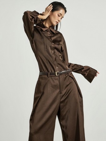 S830 緞面衬衫 Korea