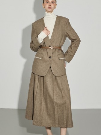 TP2288 夾克裙子套装 Korea