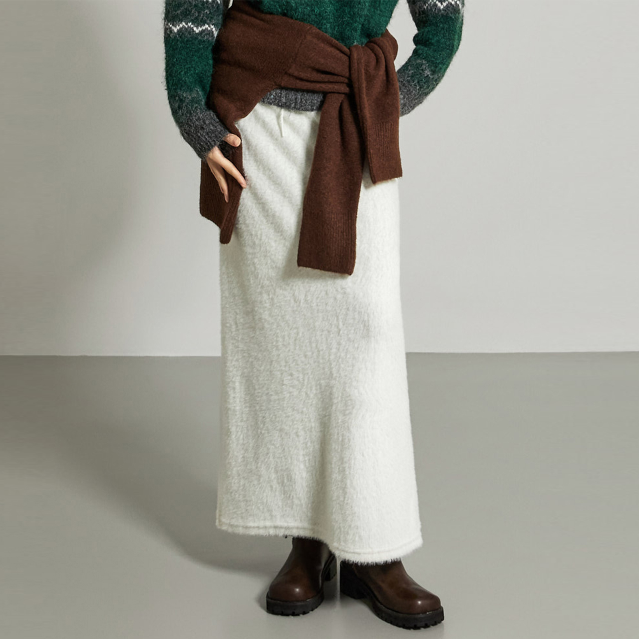 SK3107 马海毛裙子