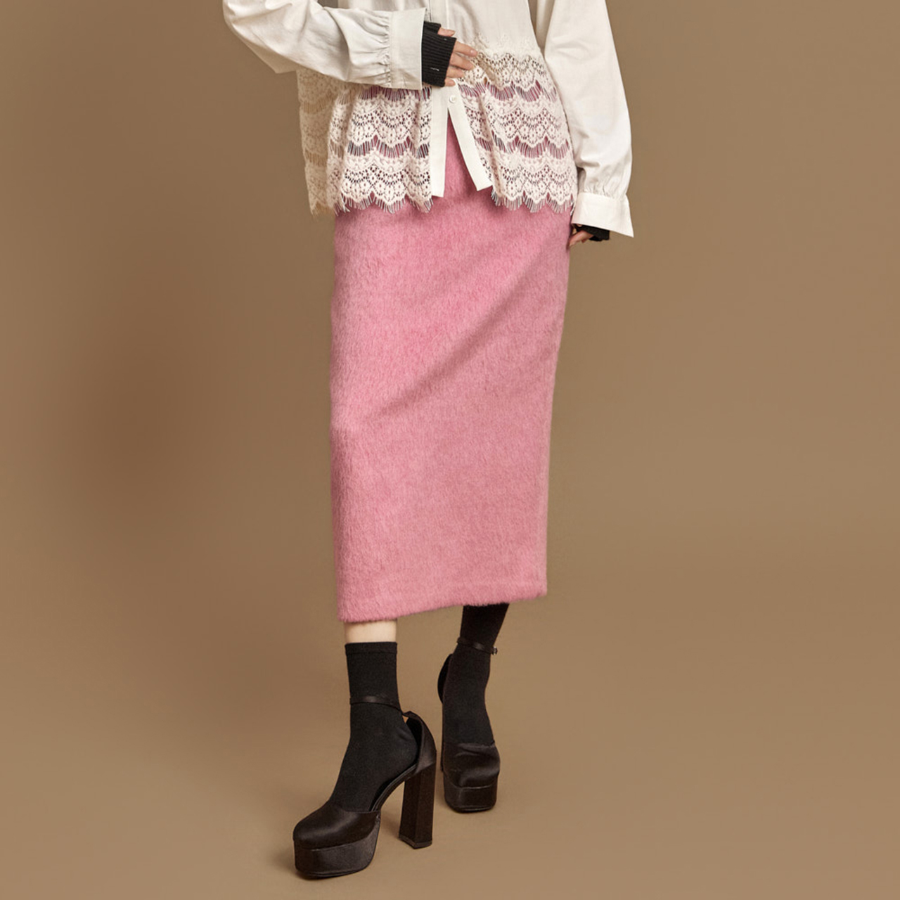 SK3116 羊毛裙
