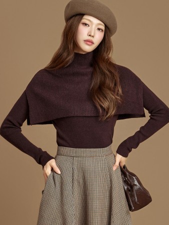 E4046 披肩針織 Korea