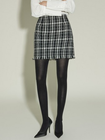 SK9297 花呢格子裙 Korea