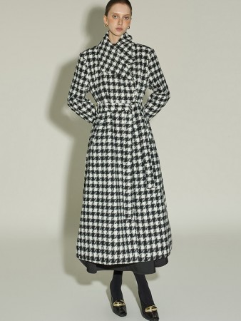 J3004 绑带组合大衣 Korea