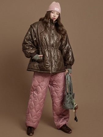 J3028 絎縫毛衣外套 Korea