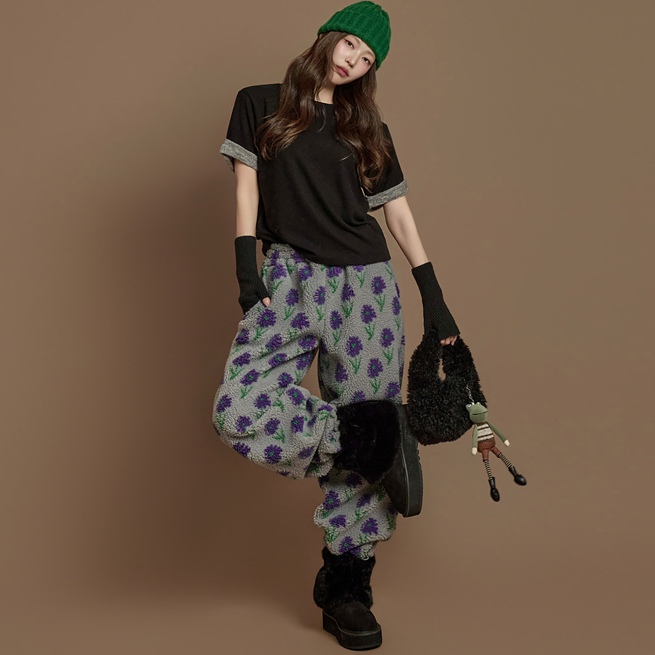 P3707 花纹 圓圈 褲子