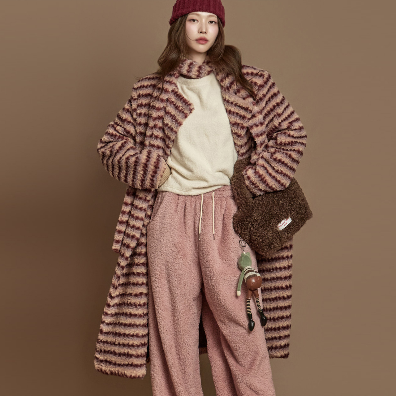 J3030 绑带 组合 大衣