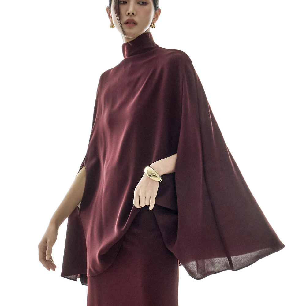 B9191 披肩 雪紡衫