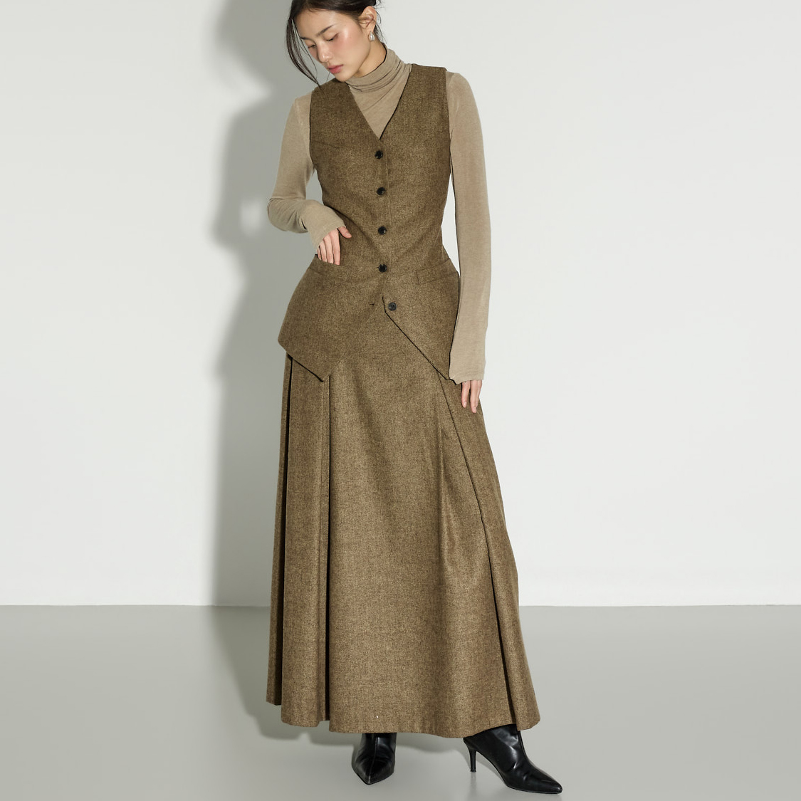 TP2311 马甲 裙 TW