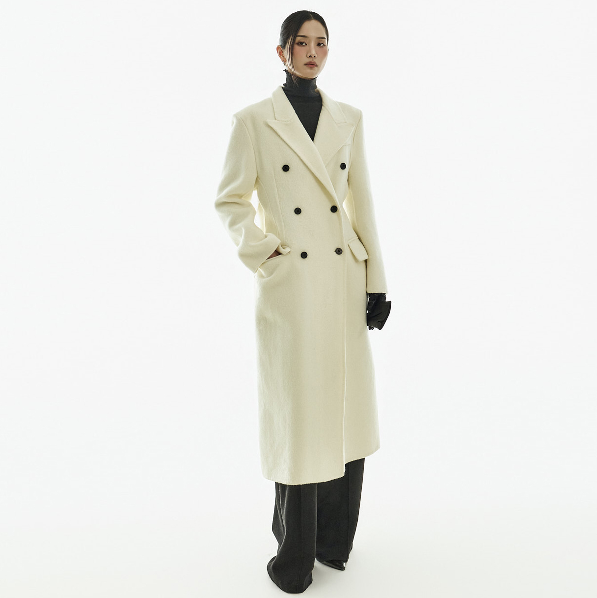 J3068 手工製作 合身定製 羊毛 大衣