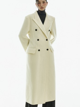 J3068 手工製作 合身定製 羊毛 大衣 Korea