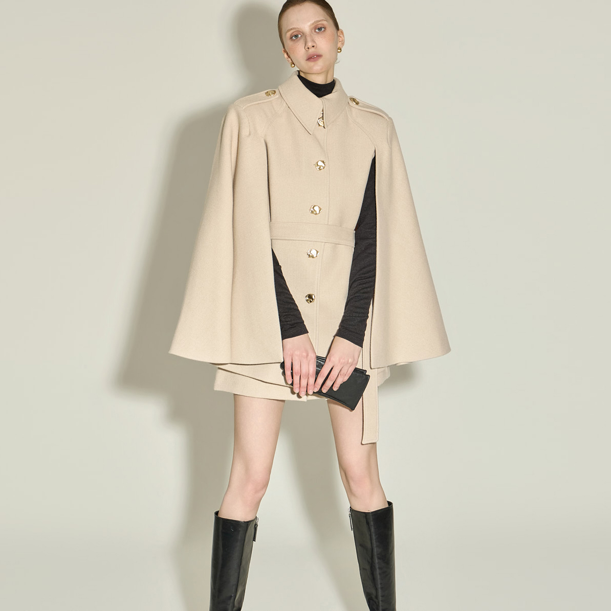 TP2321 大衣 裙 套装