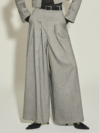 P3725 百褶 西褲 Korea