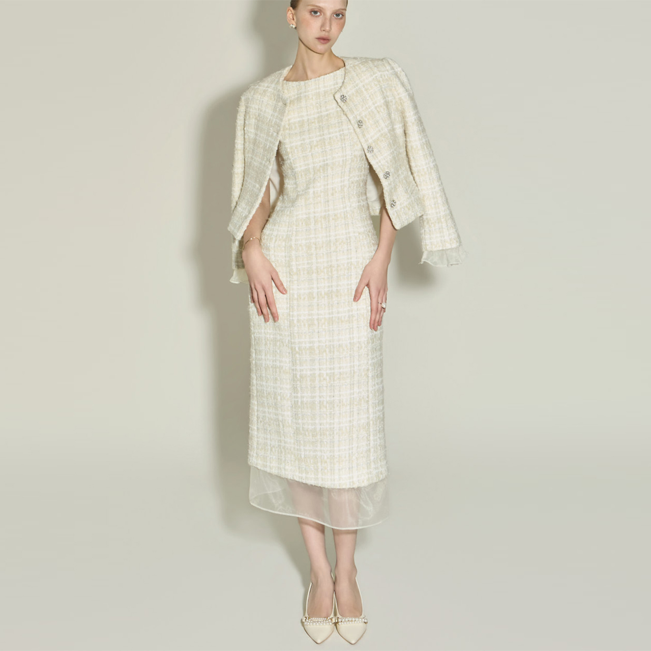 TP2322 夾克 連衣裙 套装