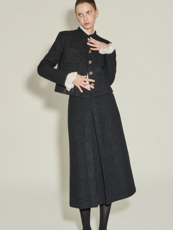 TP2318 夾克 裙 套装 Korea