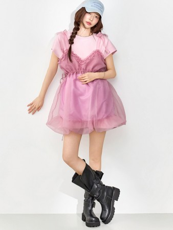 TP2324 上衣 連衣裙 组合 Korea